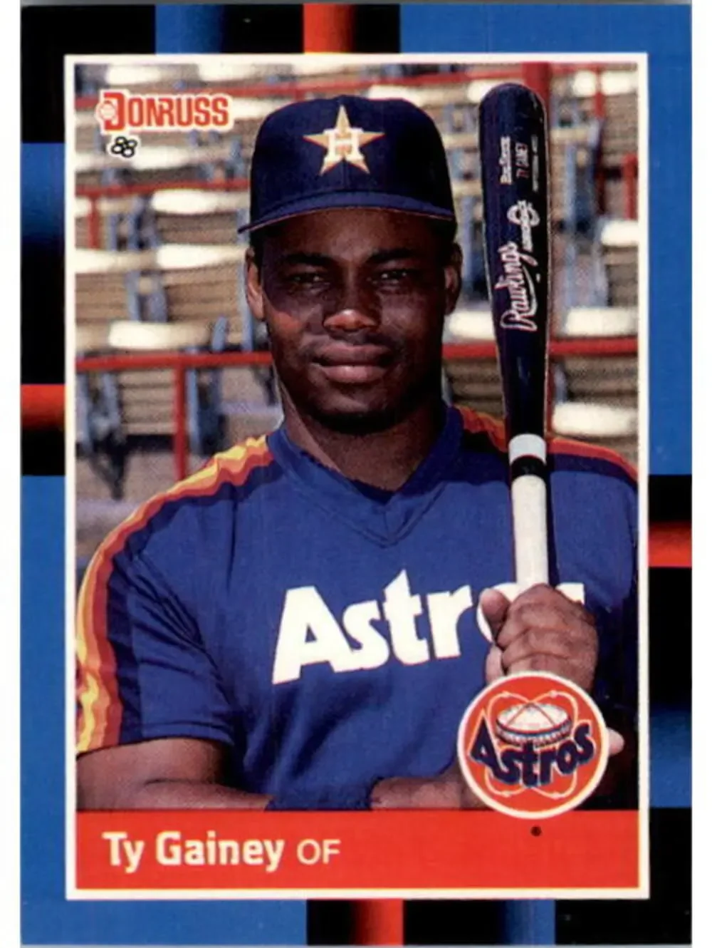 1988 Ty Gainey Donruss Baseball Card #578